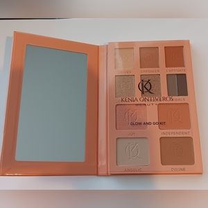 Kenia Ontiveros Beauty Glow and Go Kit Blush Eyeshadow Palette